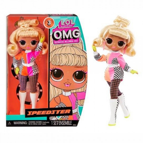 L.O.L. SURPRISE OMG ΚΟΥΚΛΑ - SPEEDSTER