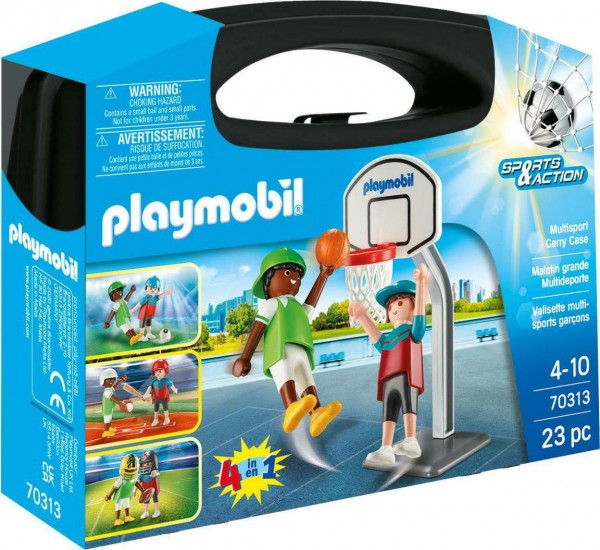 PLAYMOBIL-ΜΑΧΙ ΒΑΛΙΤΣΑΚΙ MULTISPORT