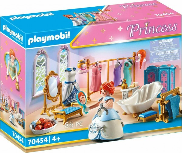 PLAYMOBIL- ΠΡΙΓΚΙΠΙΚΟ ΛΟΥΤΡΟ ΜΕ ΒΕΣΤΙΑΡΙΟ 