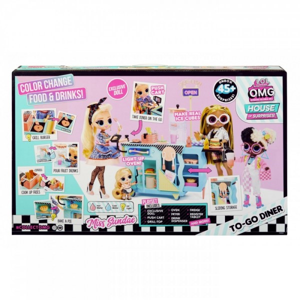 L.O.L. SURPRISE OMG ΚΟΥΚΛΑ ΣΕΦ PLAYSET