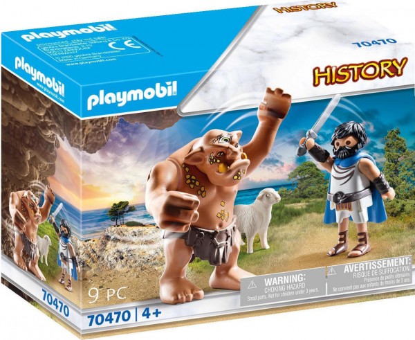 PLAYMOBIL-Ο ΟΔΥΣΣΕΑΣ & Ο ΚΥΚΛΩΠΑΣ ΠΟΛΥΦΗΜΟΣ