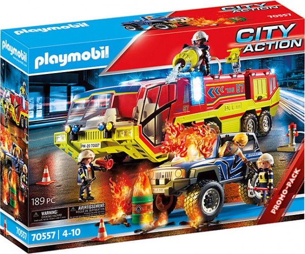 PLAYMOBIL-ΠΥΡΟΣΒΕΣΤΙΚΗ ΟΜΑΔΑ ΔΙΑΣΩΣΗΣ