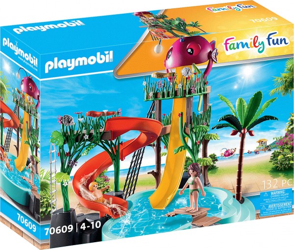 PLAYMOBIL- AQUA PARK ΜΕ ΝΕΡΟΤΣΟΥΛΗΘΡΕΣ