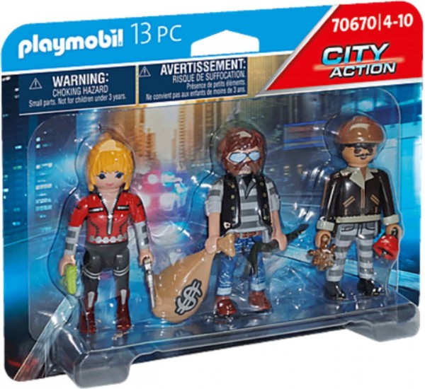 PLAYMOBIL- ΟΜΑΔΑ ΛΗΣΤΩΝ