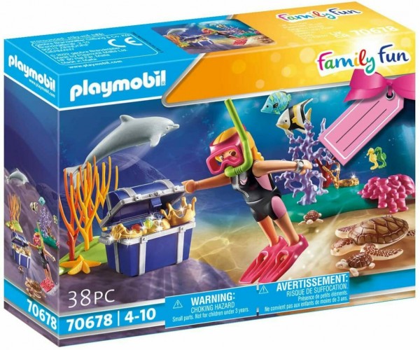 PLAYMOBIL- GIFT SET ΔΥΤΡΙΑ ΜΕ ΣΕΝΤΟΥΚΙ ΘΗΣΑΥΡΟΥ