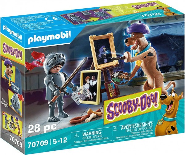 PLAYMOBIL-ΠΕΡΙΠΕΤΕΙΑ ΜΕ ΤΟΝ BLACK KNIGHT:SCOOBYDOO