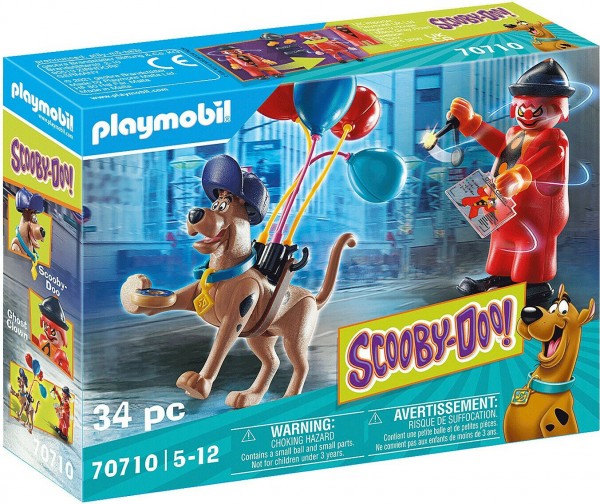 PLAYMOBIL-ΠΕΡΙΠΕΤΕΙΑ ΜΕ ΤΟΝ GHOST CLOWN:SCOOBYDOO