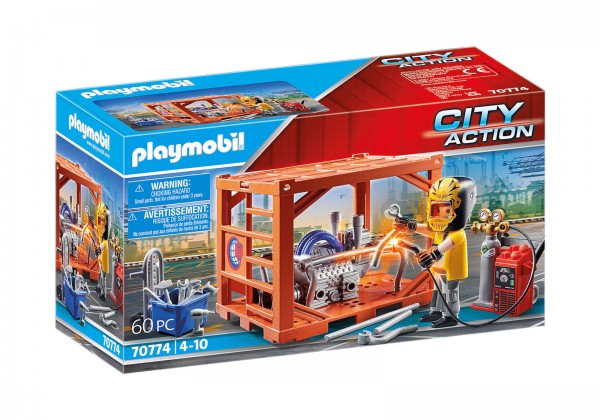 PLAYMOBIL- ΚΑΤΑΣΚΕΥΑΣΤΗΣ CONTAINER