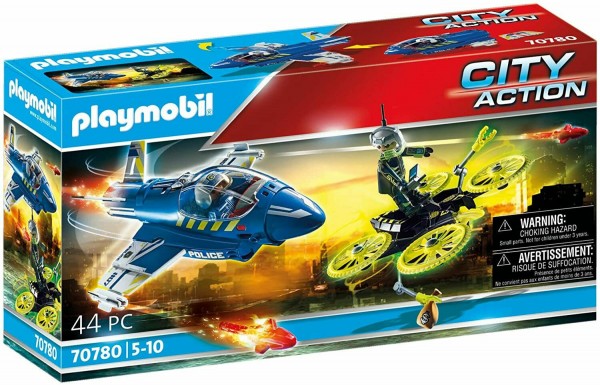PLAYMOBIL- ΚΑΤΑΔΙΩΞΗ DRONE ΑΠΟ ΑΣΤΥΝΟΜΙΚΟ ΤΖΕΤ