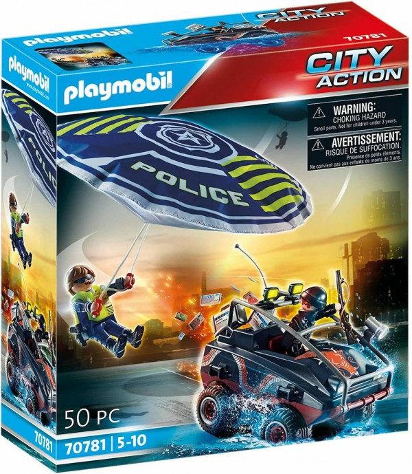PLAYMOBIL- ΚΑΤΑΔΙΩΞΗ ΑΜΦΙΒΙΟΥ ΟΧΗΜΑΤΟΣ ΑΠΟ ΑΣΤΥΝΟΜΙΚΟ ΑΛΕΞΙΠΤΩΤΟ 