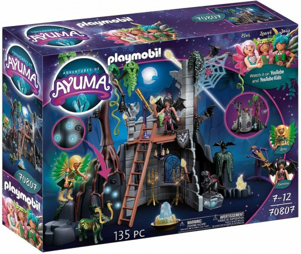 PLAYMOBIL-AYUMA ΣΤΡΑΤΗΓΕΙΟ ΤΩΝ BAT FAIRIES